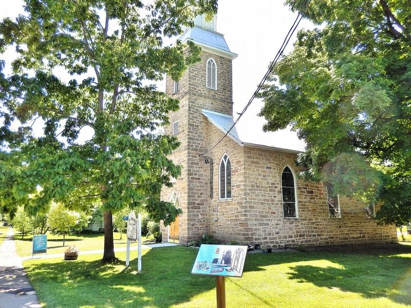 St. Mary's Anglican Church Marker image. Click for full size.