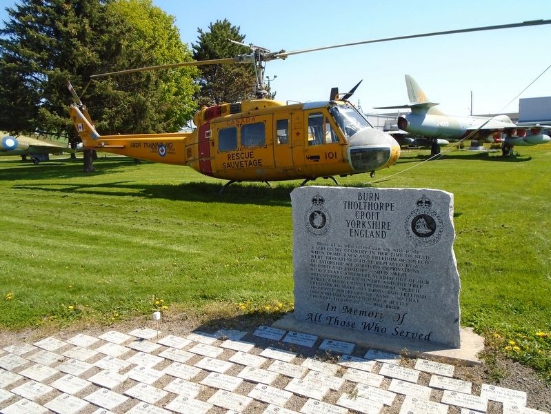 431 "Iroquois" and 434 "Bluenose" Squadrons in WWII Memorial image. Click for full size.
