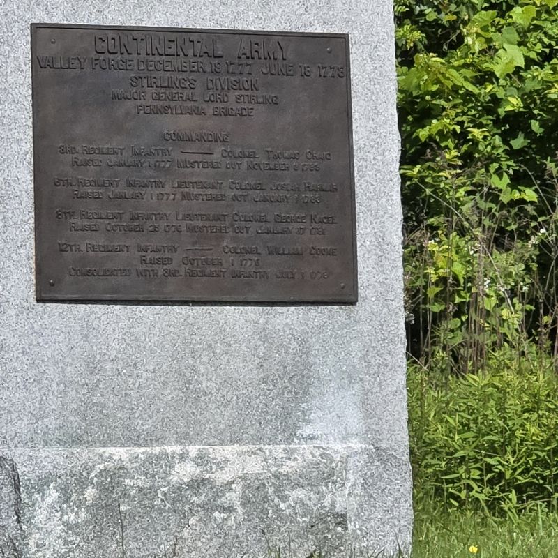 Pennsylvania Brigade Marker. Click for full size. Pennsylvania Brigade Marker image. Click for full size.