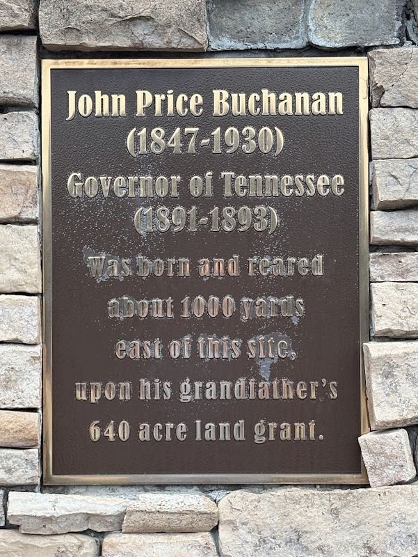John Price Buchanan Marker. Click for full size. John Price Buchanan Marker image. Click for full size.