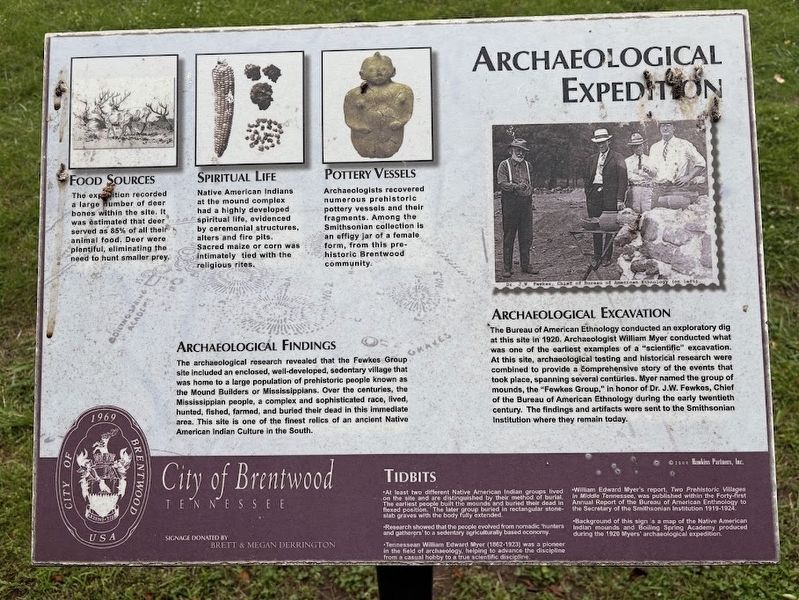 Archaeological Expedition Marker image. Click for full size.