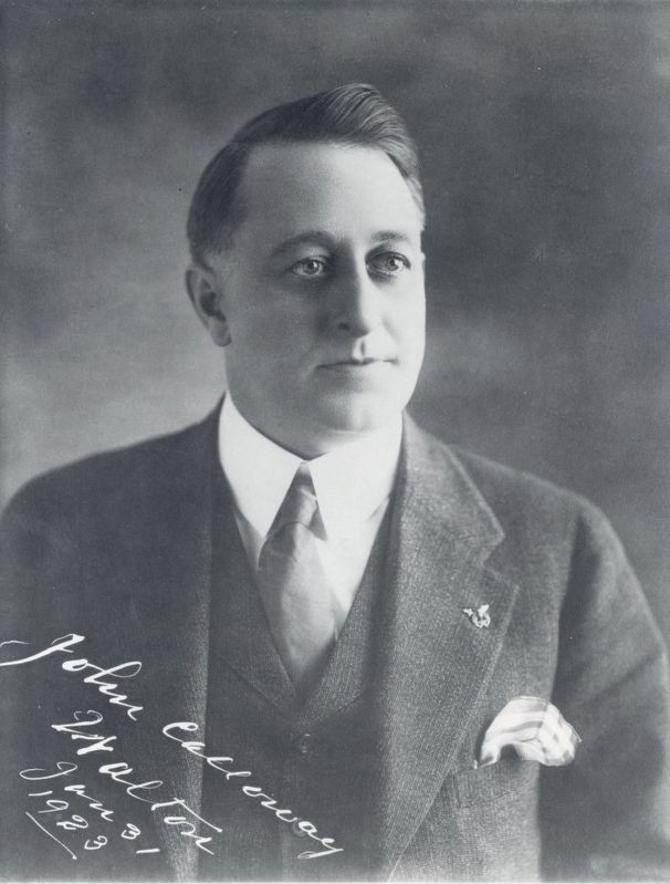 Gov. John "Jack" Calloway Walton (1881-1949). Click for full size. Gov. John "Jack" Calloway Walton (1881-1949) image. Click for full size.