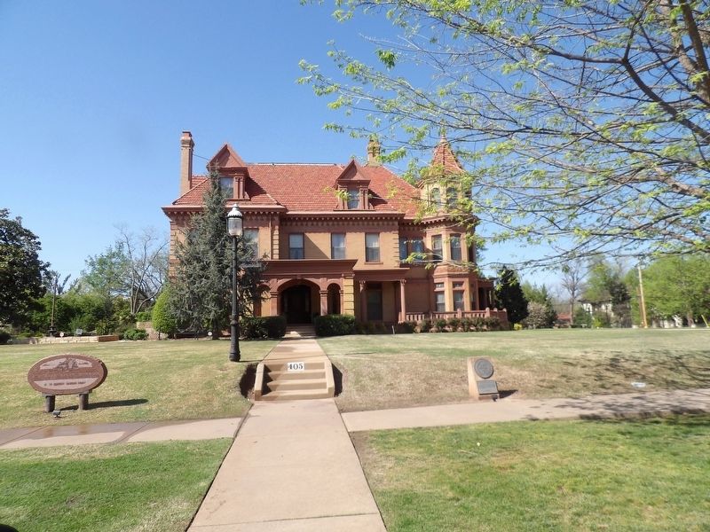 Overholser Mansion Marker. Click for full size. Overholser Mansion Marker image. Click for full size.