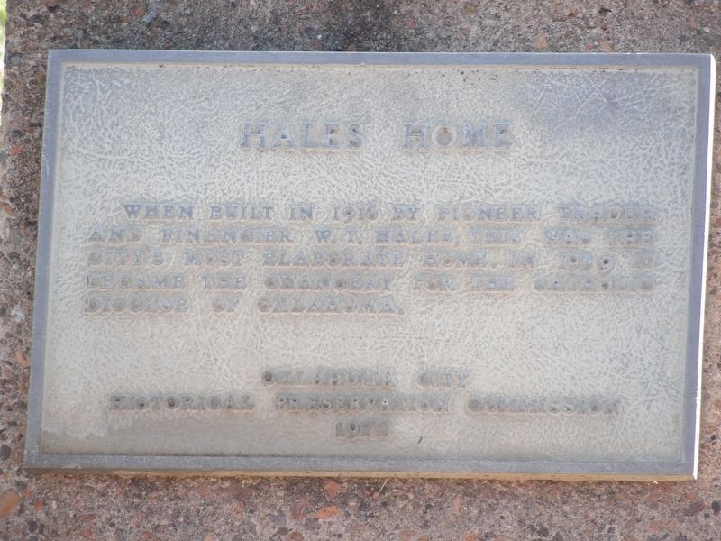 Hales Home Marker. Click for full size. Hales Home Marker image. Click for full size.