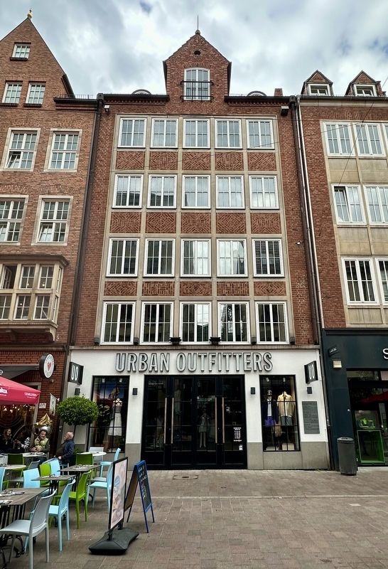 D�rrbecker Haus and Marker image. Click for full size.