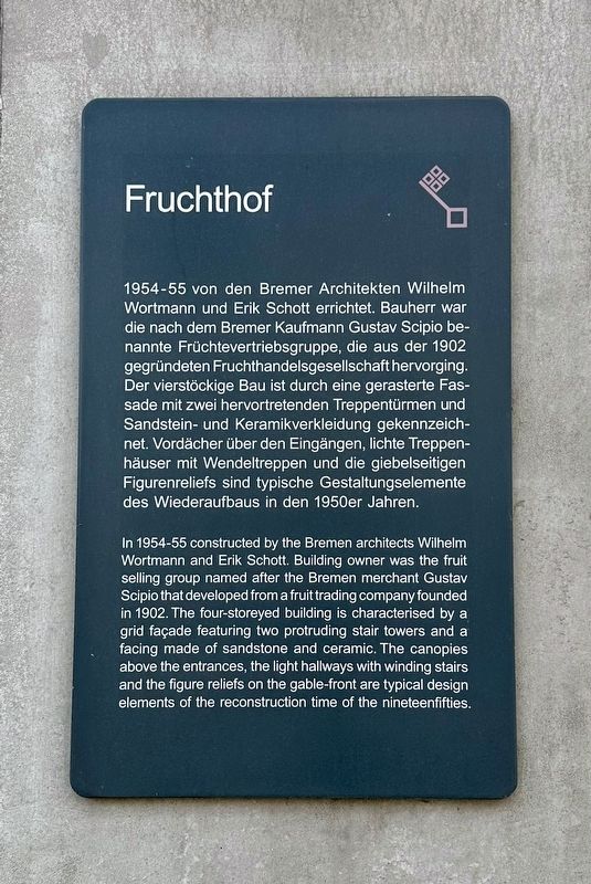 Fruchthof Marker image. Click for full size.