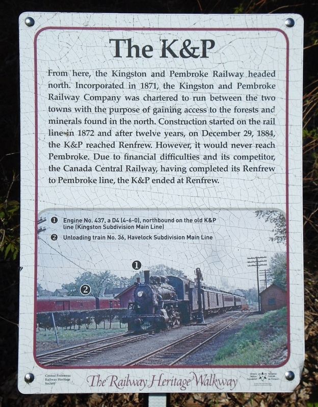 The K&P Marker. Click for full size. The K&P Marker image. Click for full size.