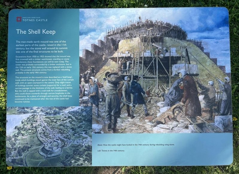 The Shell Keep Marker. Click for full size. The Shell Keep Marker image. Click for full size.