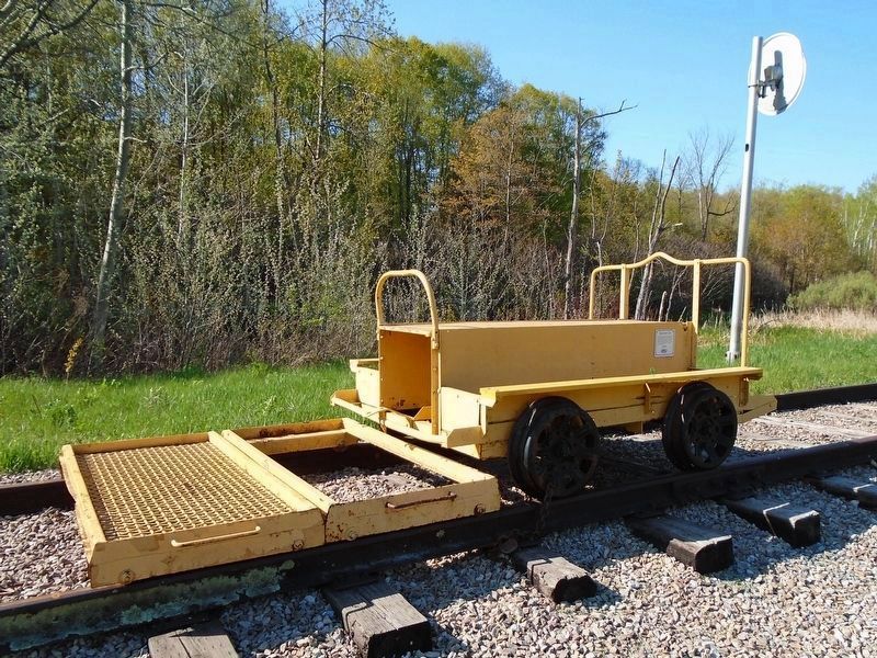 Section Car with Trailer, and Marker. Click for full size. Section Car with Trailer, and Marker image. Click for full size.