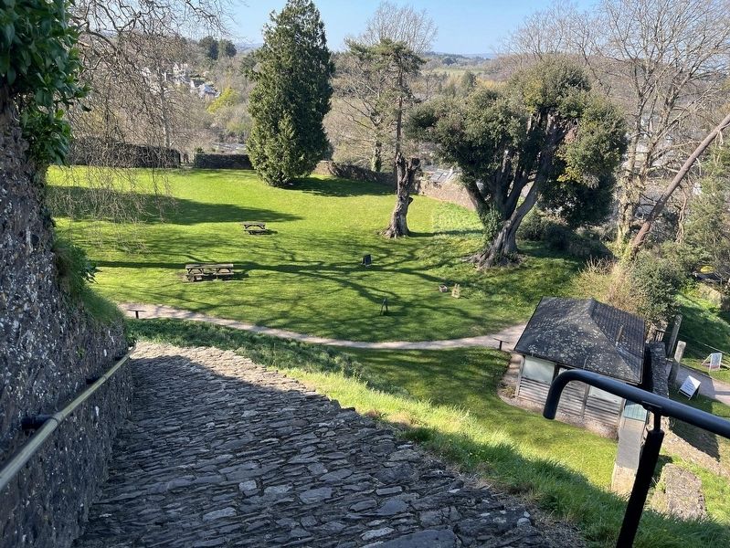 The castle courtyard. Click for full size. The castle courtyard image. Click for full size.