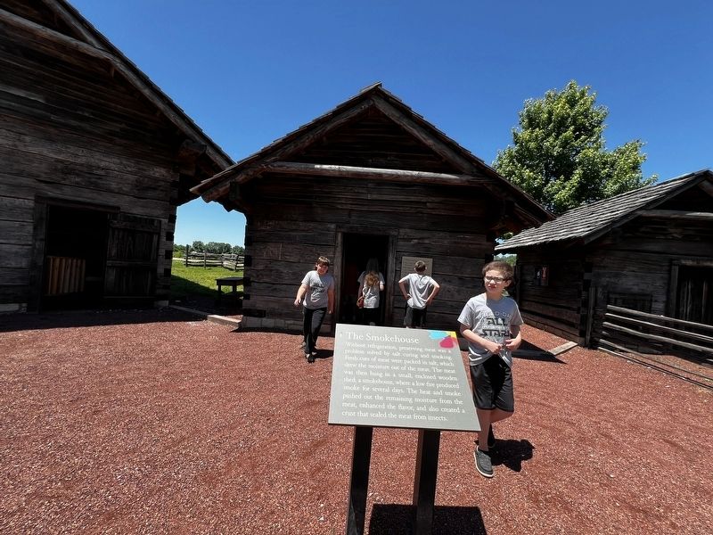 The Smokehouse Marker. Click for full size. The Smokehouse Marker image. Click for full size.