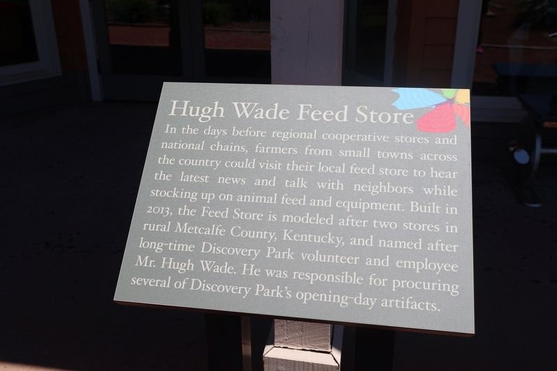 Hugh Wade Feed Store Marker. Click for full size. Hugh Wade Feed Store Marker image. Click for full size.