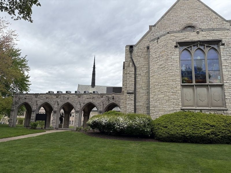 Eastern side of the Levere Memorial Temple. Click for full size. Eastern side of the Levere Memorial Temple image. Click for full size.