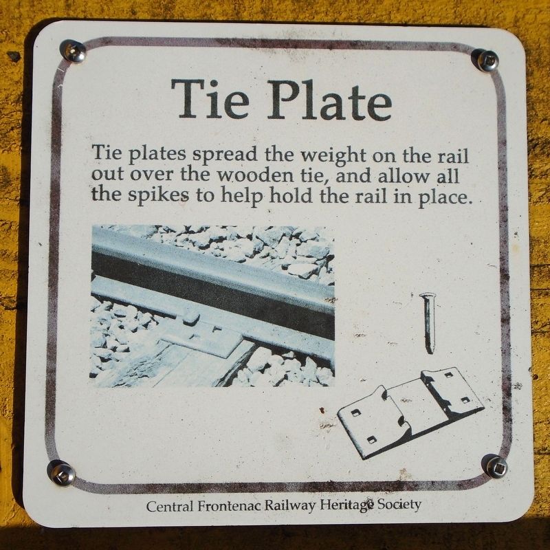 Tie Plate Marker. Click for full size. Tie Plate Marker image. Click for full size.