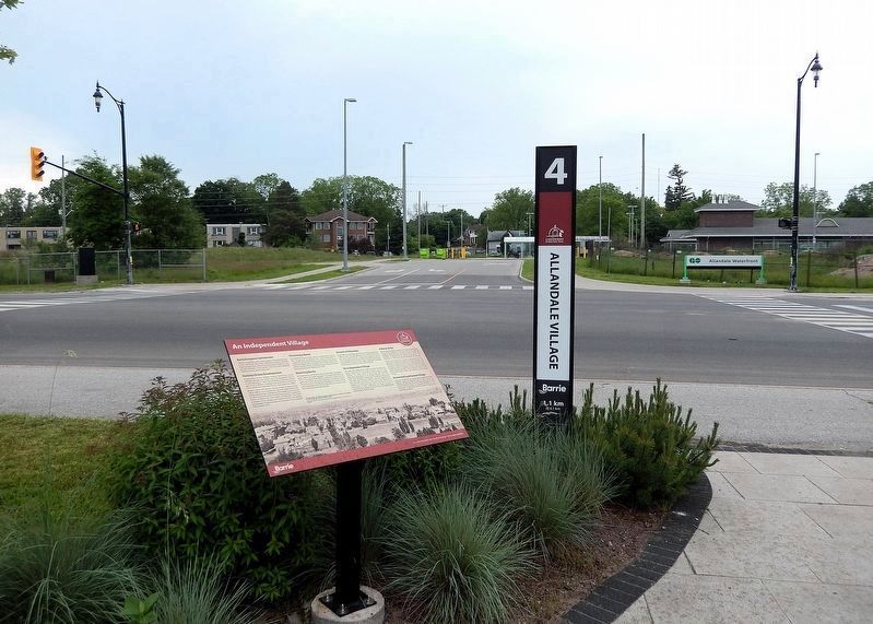 An Independent Village Marker. Click for full size. An Independent Village Marker image. Click for full size.