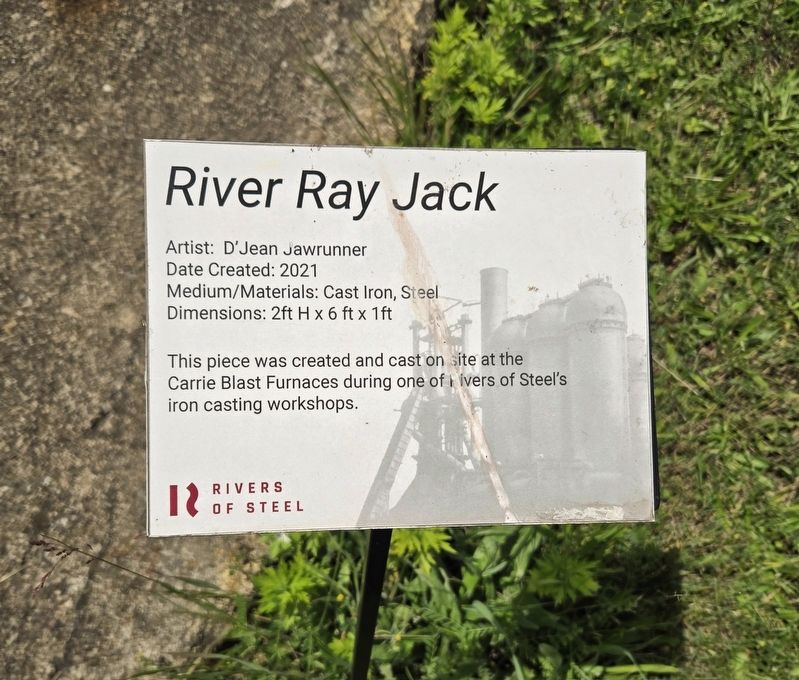 River Ray Jack Marker. Click for full size. River Ray Jack Marker image. Click for full size.
