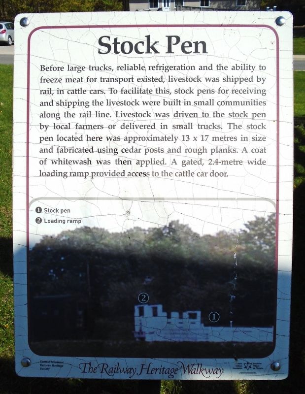 Stock Pen Marker. Click for full size. Stock Pen Marker image. Click for full size.
