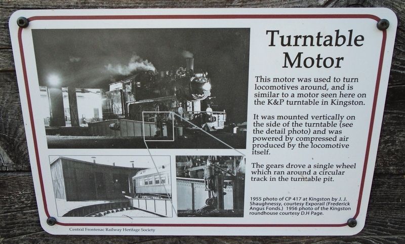 Turntable Motor Marker. Click for full size. Turntable Motor Marker image. Click for full size.