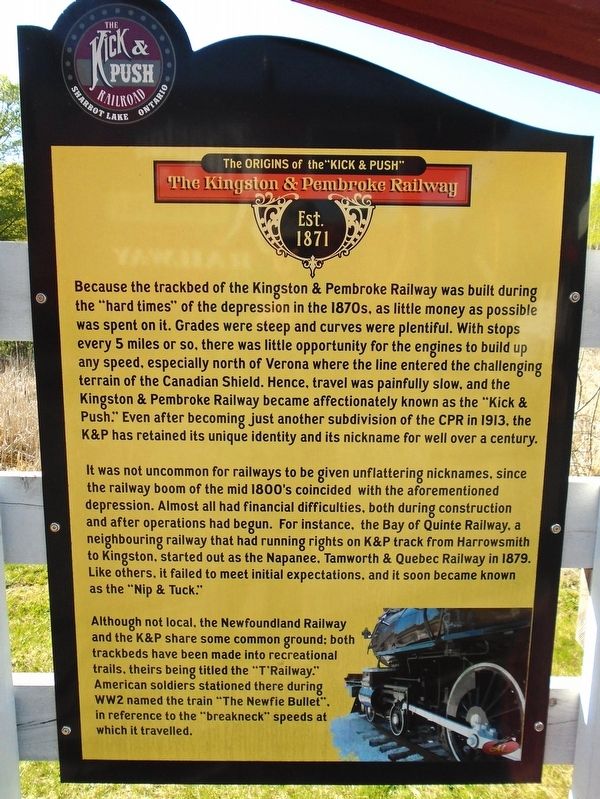 The Origins of the "Kick & Push" Marker. Click for full size. The Origins of the "Kick & Push" Marker image. Click for full size.