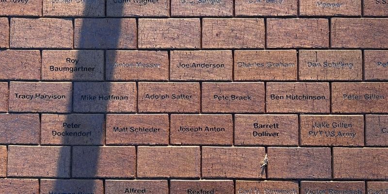 World War I Veteran Pavers 1. Click for full size. World War I Veteran Pavers 1 image. Click for full size.
