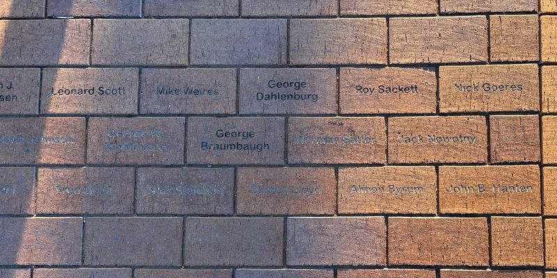 World War I Veteran Pavers 4. Click for full size. World War I Veteran Pavers 4 image. Click for full size.