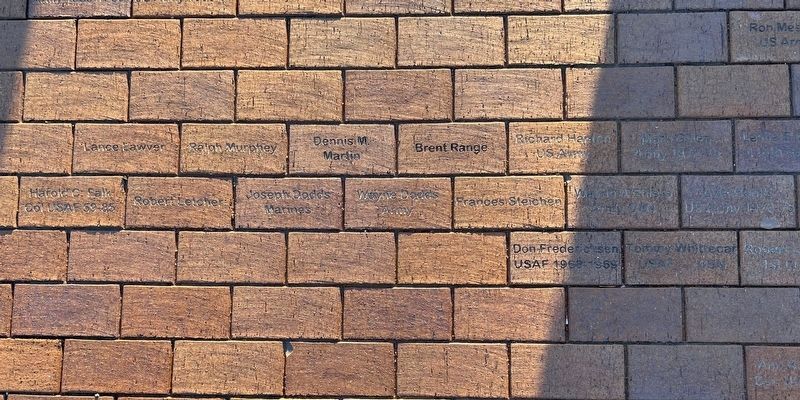 Vietnam War Veteran Pavers 1. Click for full size. Vietnam War Veteran Pavers 1 image. Click for full size.