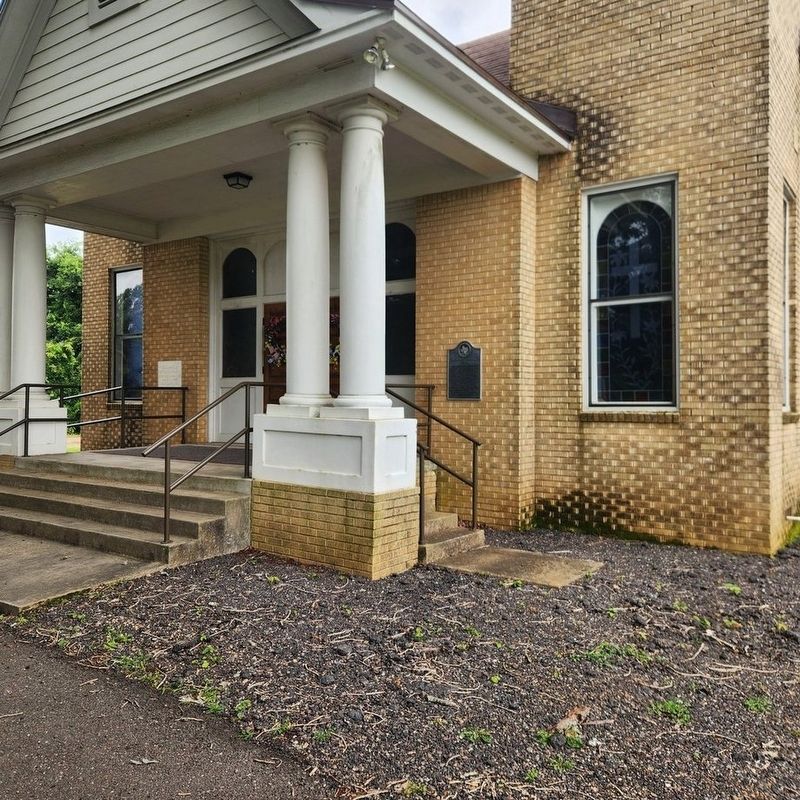 Methodist Episcopal Church of Douglassville Marker. Click for full size. Methodist Episcopal Church of Douglassville Marker image. Click for full size.