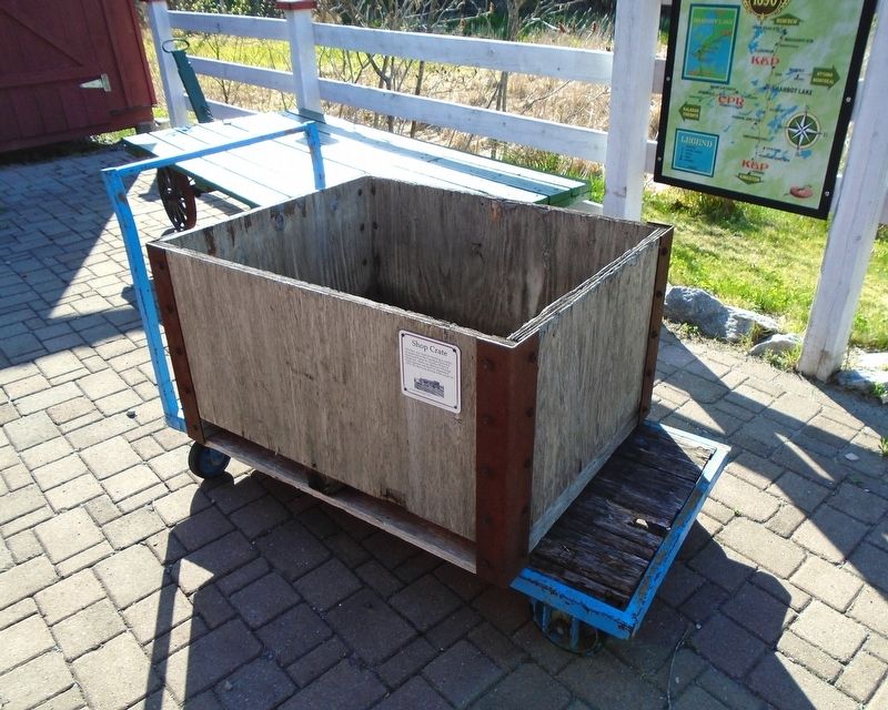 Shop Crate and Marker. Click for full size. Shop Crate and Marker image. Click for full size.