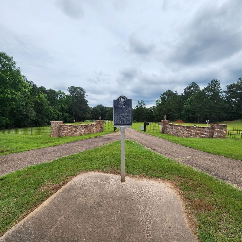 Douglassville Cemetery Marker. Click for full size. Douglassville Cemetery Marker image. Click for full size.