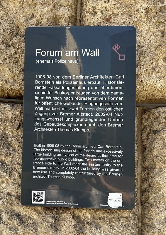 Forum am Wall Marker image. Click for full size.