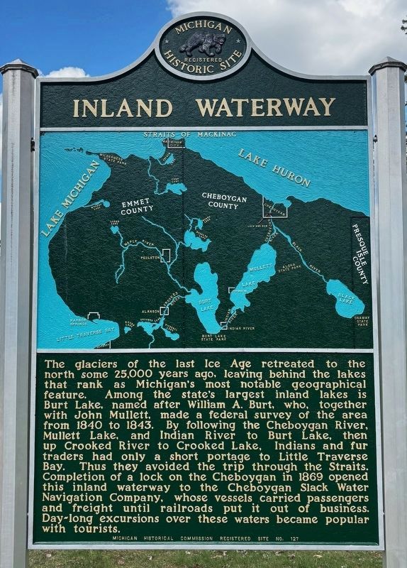 Inland Waterway Marker. Click for full size. Inland Waterway Marker image. Click for full size.