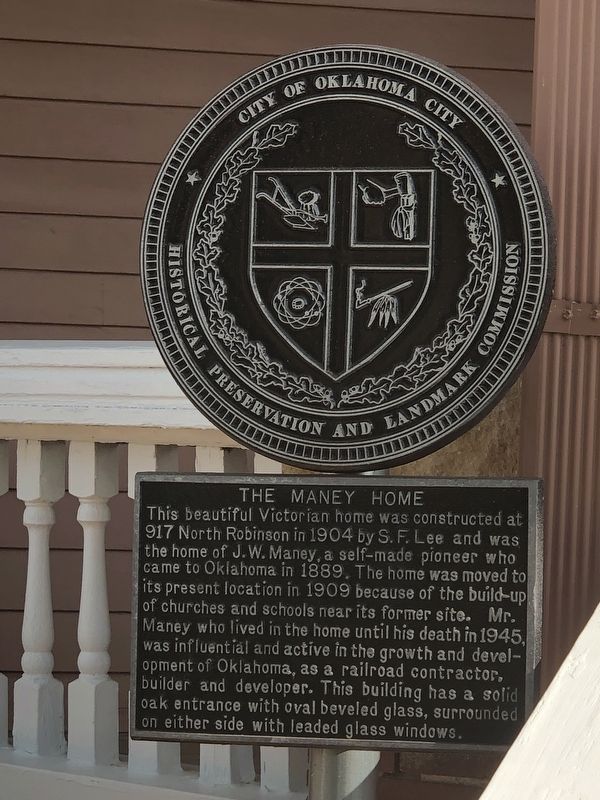 The Maney Home Marker. Click for full size. The Maney Home Marker image. Click for full size.