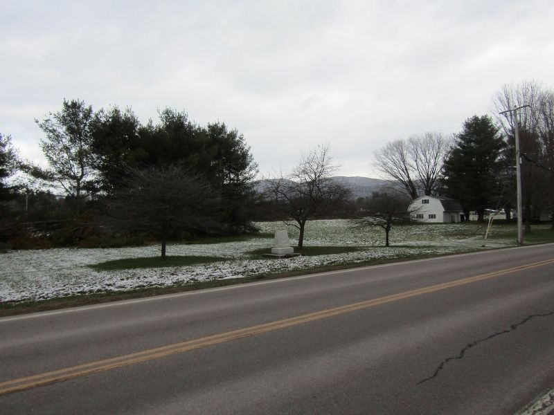 Site of Galvin Homestead Marker. Click for full size. Site of Galvin Homestead Marker image. Click for full size.