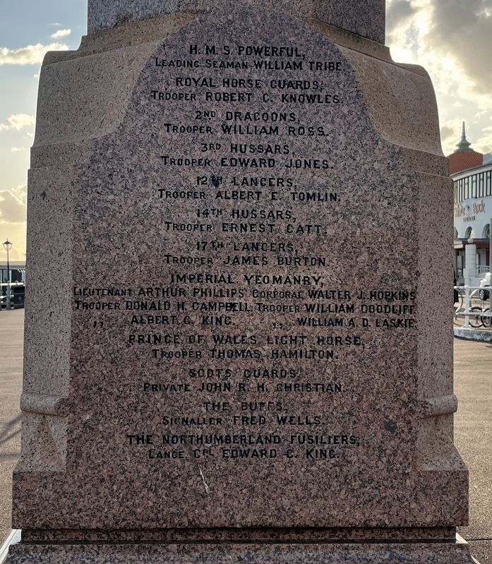 South African War Memorial. Click for full size. South African War Memorial image. Click for full size.