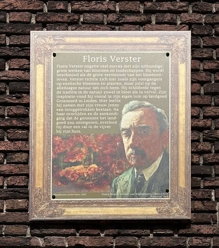 Floris Verster Marker image. Click for full size.