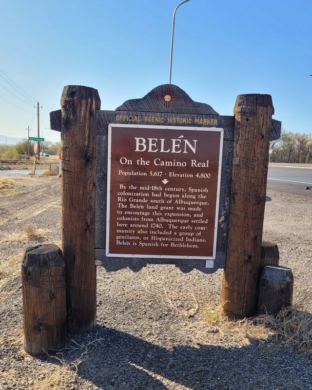 Belén Marker - Reverse Side. Click for full size. Belén Marker - Reverse Side image. Click for full size.