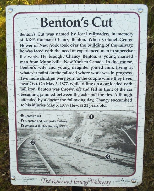 Benton's Cut Marker image. Click for full size.