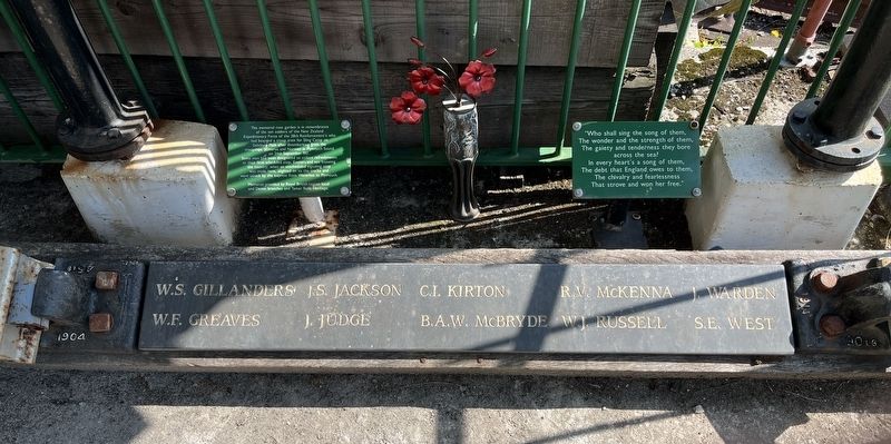 Marker and Memorial image. Click for full size.