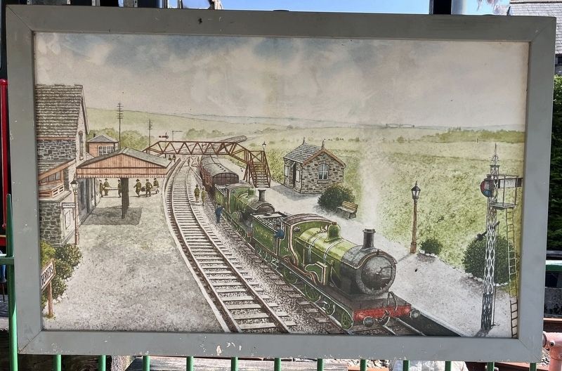 Illustration of Bere Ferrers Station image. Click for full size.