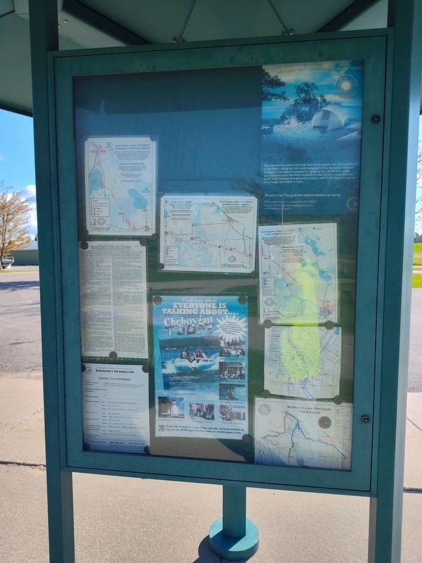 Inland Waterway Marker. Click for full size. Inland Waterway Marker image. Click for full size.