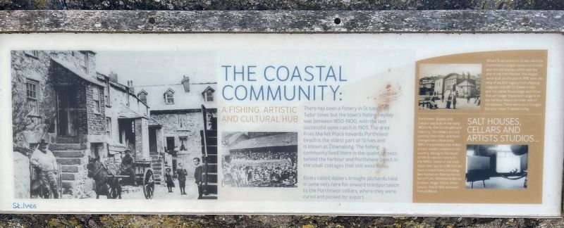 The Coastal Community Marker image. Click for full size.