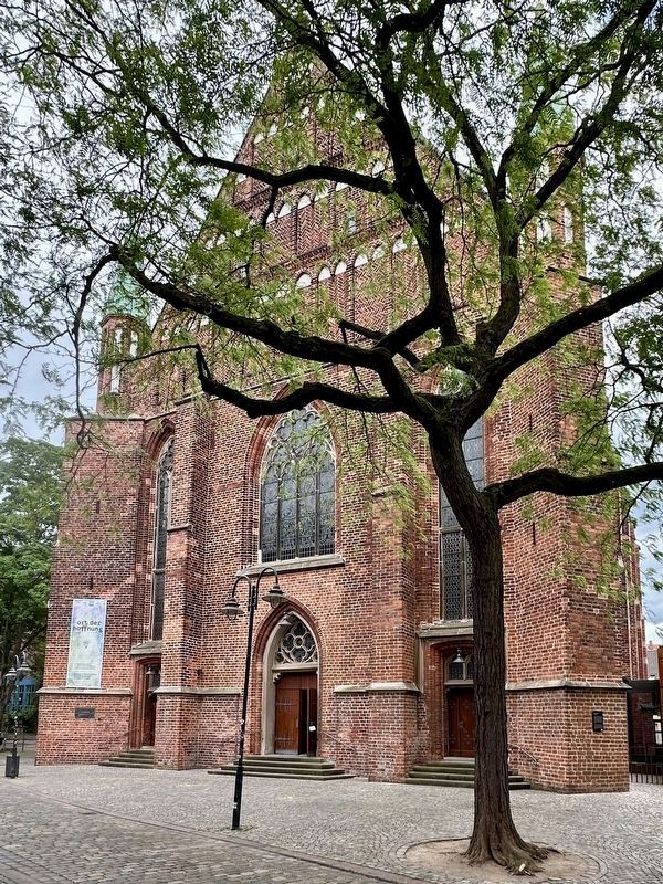 St. Johann Provost Church and Marker image. Click for full size.