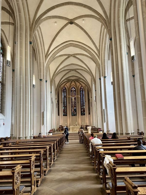 St. Johann Provost Church - interior image. Click for full size.
