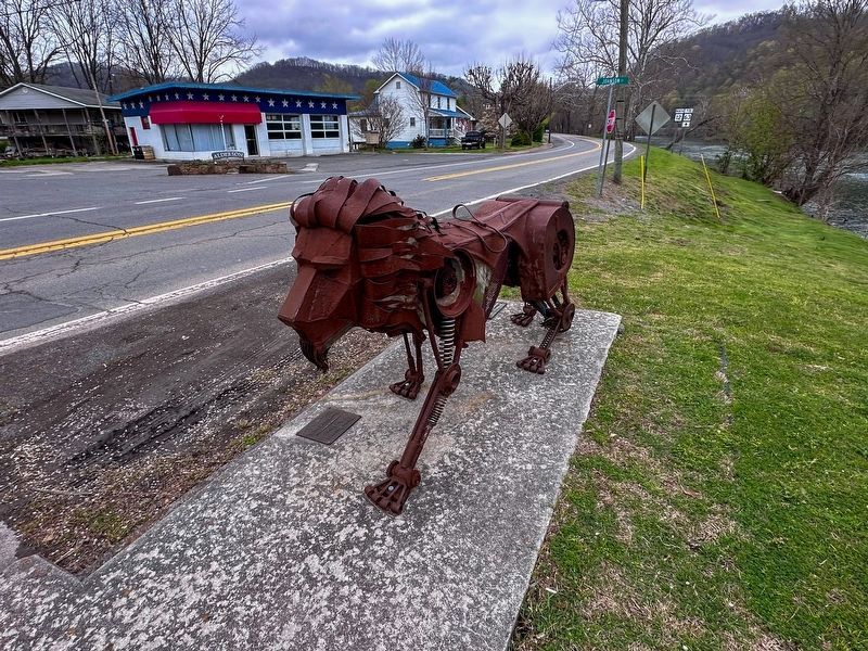Alderson Lion Marker. Click for full size. Alderson Lion Marker image. Click for full size.