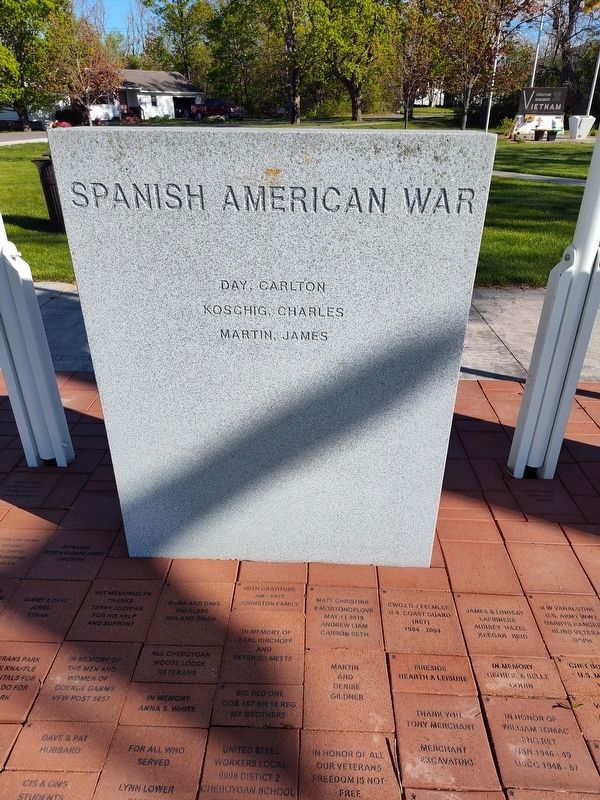 Veterans Memorial Park Marker. Click for full size. Veterans Memorial Park Marker image. Click for full size.