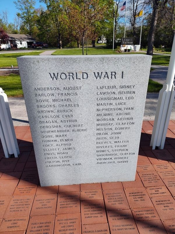 Veterans Memorial Park Marker. Click for full size. Veterans Memorial Park Marker image. Click for full size.