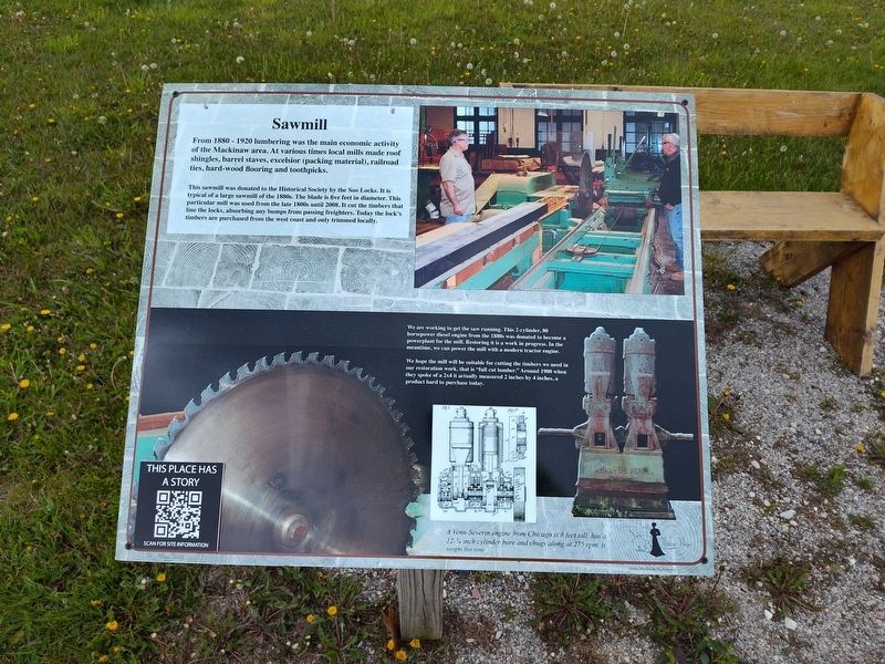 Sawmill Marker. Click for full size. Sawmill Marker image. Click for full size.