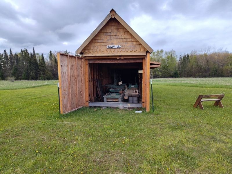 Sawmill Marker. Click for full size. Sawmill Marker image. Click for full size.