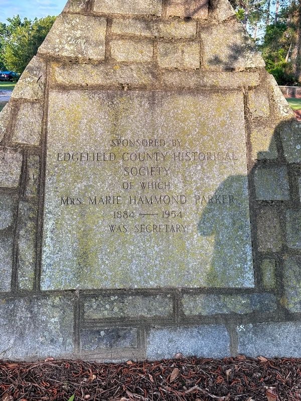 Hammond Memorial. Click for full size. Hammond Memorial image. Click for full size.