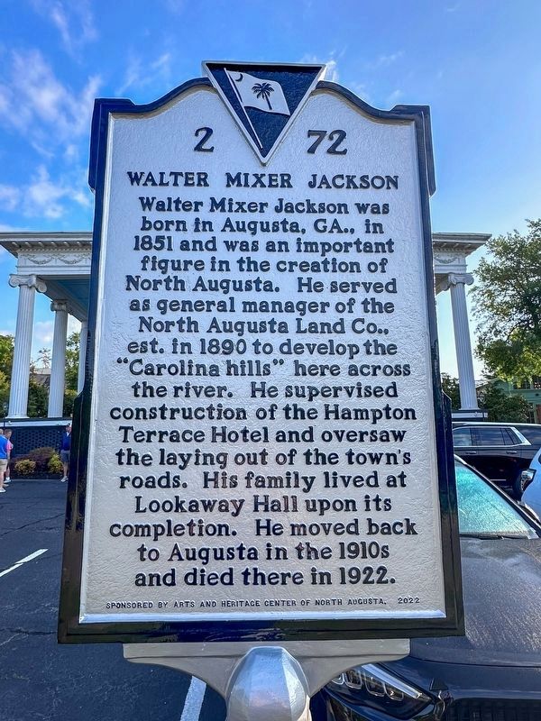 Walter Mixer Jackson Marker Side image. Click for full size.